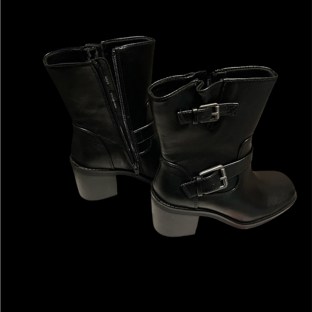 Baretraps Leather Ankle Boots with Buckles